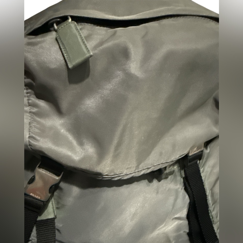 Prada Gray Backpack with Authenticity Certificate… - image 9